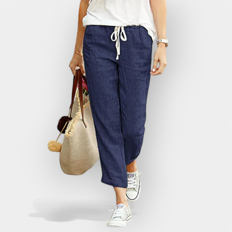 Pantalon léger en coton